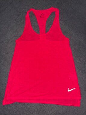 Nike Dri-FIT Racerback Tank Top Women’s Small Hot Pink Athletic Running Training